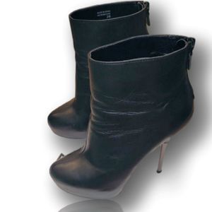 Black ALDO boots with heels